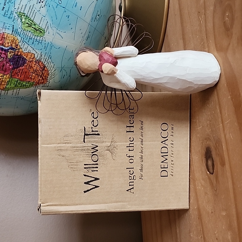 Vintage Willow Tree Angel of the Heart